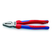 KNIPEX Pinza universale tipo forte 02 02 225 T con occhiello di fissaggio, nera bonderizzata 225mm