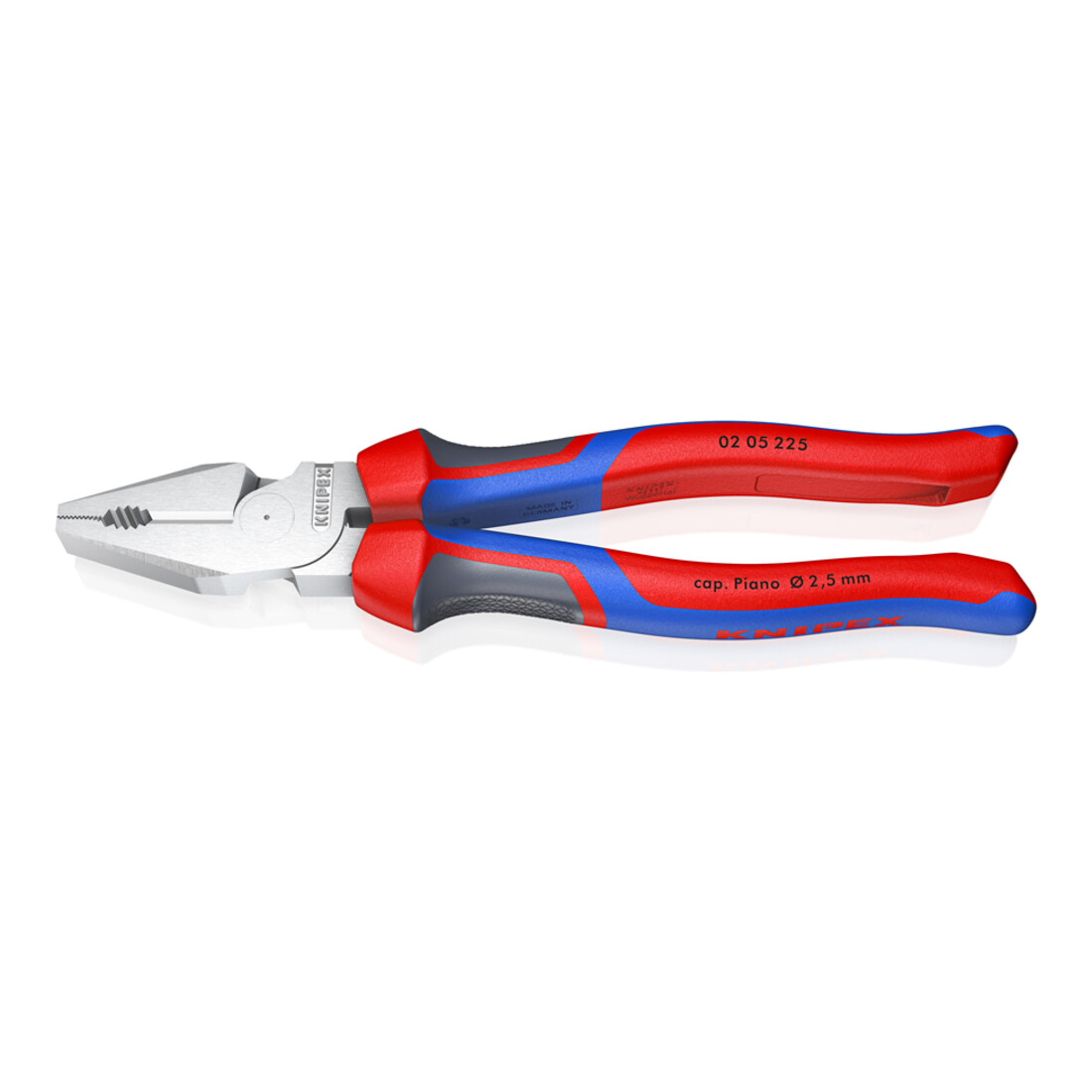 KNIPEX Pinza universale tipo forte 02 05 225 cromata, 225mm