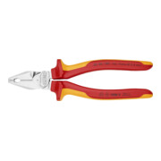 KNIPEX Pinza universale tipo forte, VDE isolata, con impugnatura multicomponente