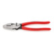 KNIPEX Pinza universale tipo forte "Lineman's Pliers" 09 01 240 Modello americano bonderizzata nera, 240mm-1