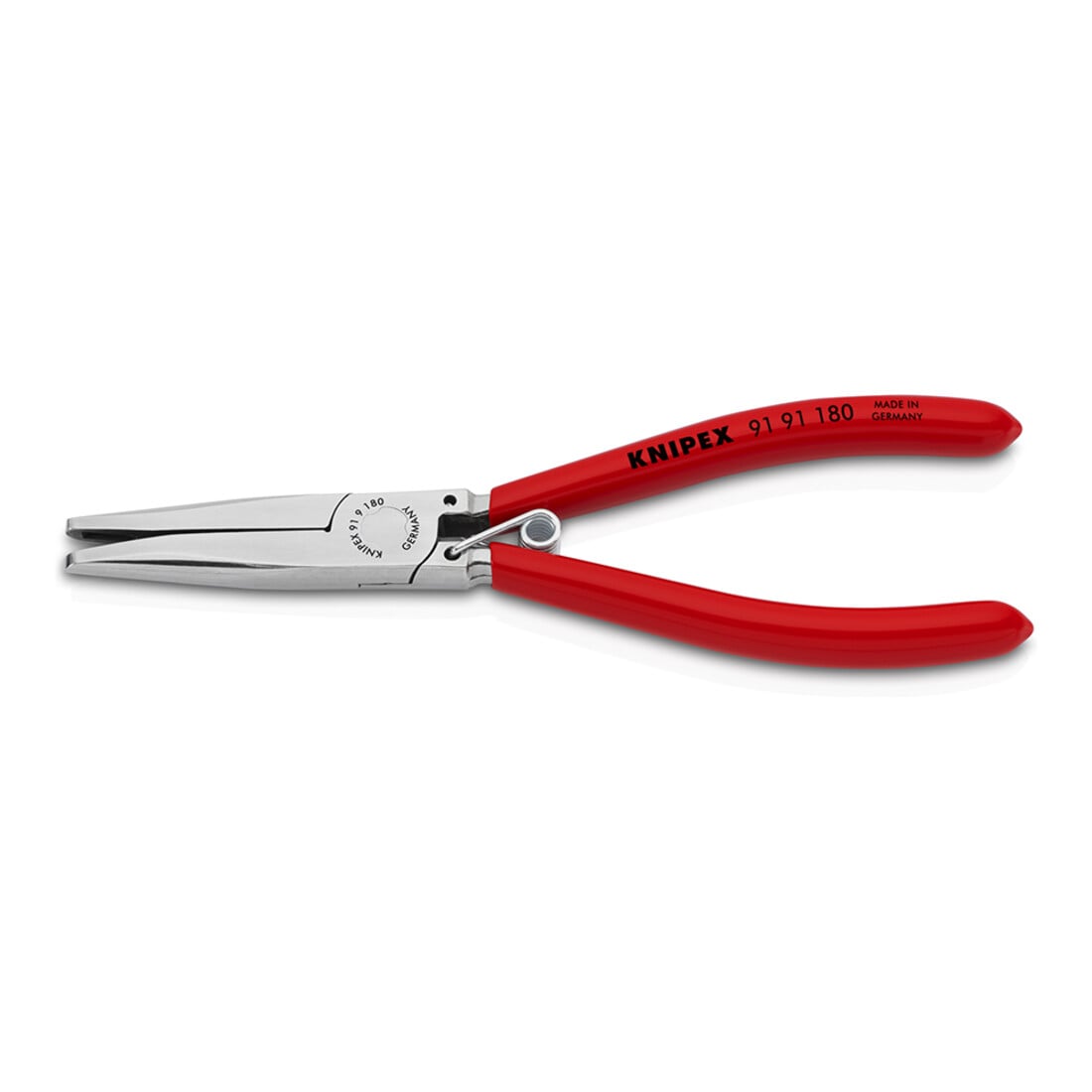 KNIPEX Polstertacker 91 91 180 kunststof gecoat, spiegelgepolijst, 180 mm