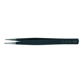 Knipex Präzisions-Pinzette 130mm eckige Spitzen ESD