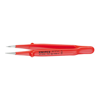 Knipex Präzisions-Pinzette tauchisoliert 130mm extra feine Spitzen