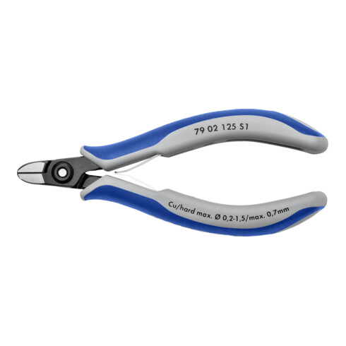 KNIPEX Precisie elektro Zijsnijders met meer-component hulzen gebruineerd 125 mm