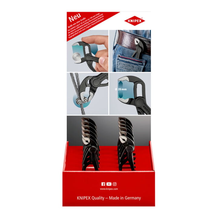 KNIPEX Présentoir de comptoir n° 00 18 01 V39 variable gain de place
