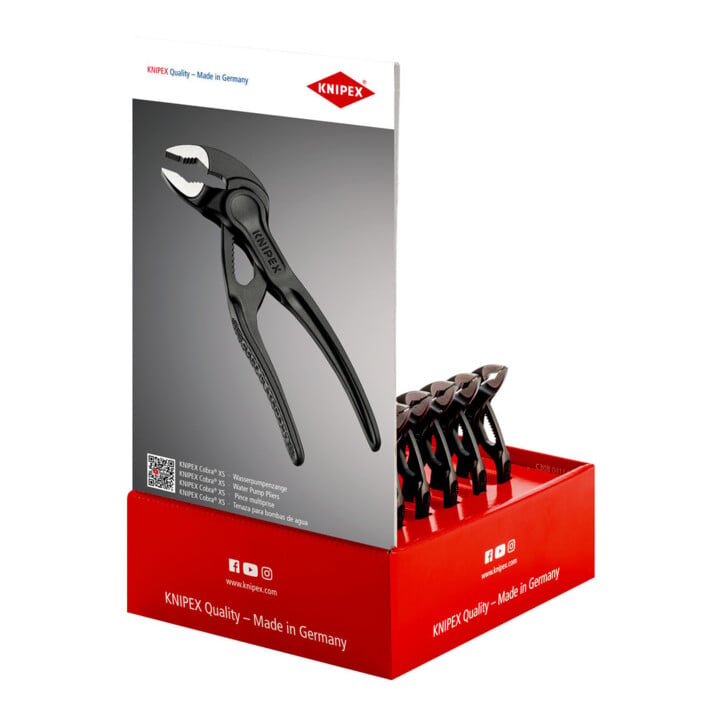 KNIPEX Présentoir de comptoir n° 00 18 01 V39 variable gain de place
