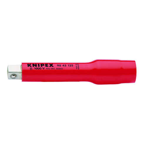 KNIPEX Prolunga isolata 1000V con quadro interno/esterno 1/2 L=125mm''