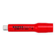 KNIPEX Prolunga isolata 1000V con quadro interno/esterno 1/2 L=125mm''