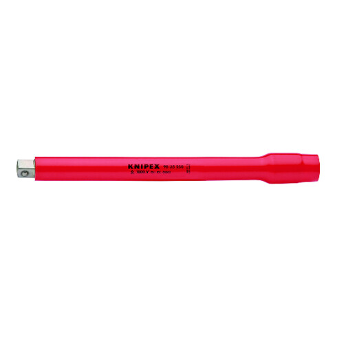 KNIPEX Prolunga isolata 1000V con quadro interno/esterno 3/8 L=250mm''