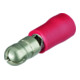 KNIPEX ronde stekker geïsoleerd Ø 4,0 mm voor kabel 0,5-1,0 mm² AWG 20-17 rood-1