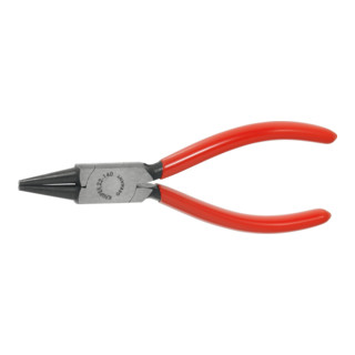 Knipex Rundzange schwarz atramentiert mit Kunststoff überzogen L.140mm