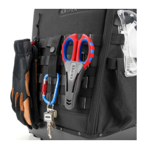 KNIPEX Sac à dos outil vide, Module X18 18 l volume/15 kg charge utile
