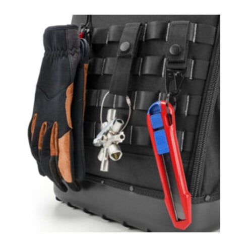 KNIPEX Sac à dos outil vide, Module X18 18 l volume/15 kg charge utile