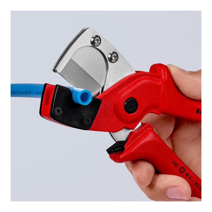 KNIPEX Schlauchschneider 90 10 185SB Ø 20mm