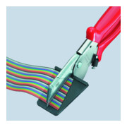 KNIPEX Schneider EAN pour câbles plats avec gaines en plastique chromé 215 mm-4