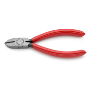 KNIPEX 70 01 125 EAN Seitenschneider mit Kunststoff überzogen schwarz atramentiert 125 mm
