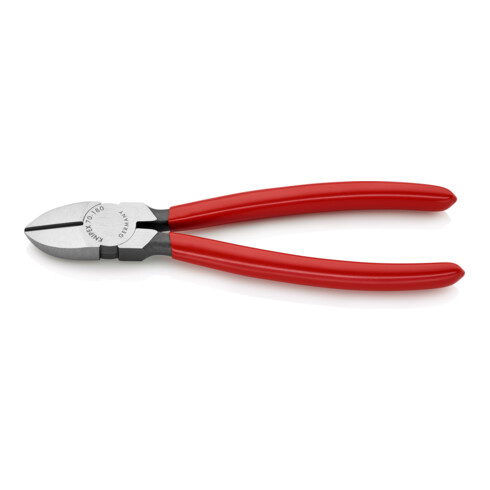 KNIPEX 70 01 180 EAN Seitenschneider mit Kunststoff überzogen schwarz atramentiert 180 mm