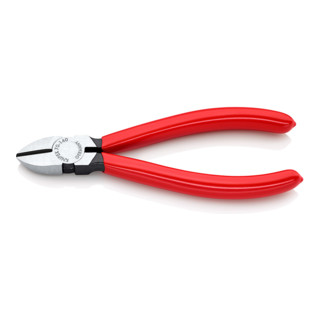Knipex Seitenschneider schwarz atramentiert mit Kunststoff überzogen 140mm
