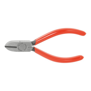 Knipex Seitenschneider schwarz atramentiert poliert mit Kunststoff überzogen L.110mm
