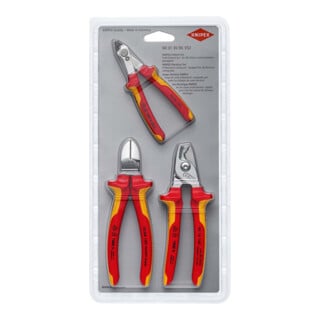 KNIPEX Set de coupe électrique 00 31 30 BK V02