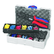 KNIPEX Set di crimpatura per connettori di cavi 97 90 25, 265mm