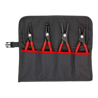 KNIPEX Set di Pinza per anelli di sicurezza 00 19 57 V01, 4pz.