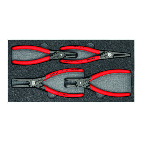 KNIPEX Set di pinze 00 20 01 V09 con inserto in espanso, 350mm