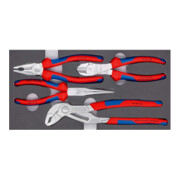 KNIPEX Set di pinze ''Basic Chrom'' con inserto in materiale espanso-1