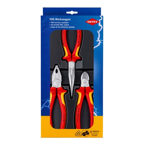 KNIPEX Set di utensili 00 20 12, 292mm
