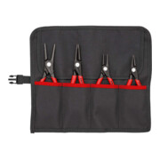 KNIPEX Set Pinza per anelli di sicurezza 00 19 57, 4pz.