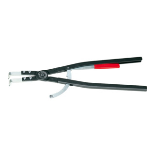 Knipex Sicherungsringzange schwarz pulverbeschichtet 590mm 90° gewinkelt