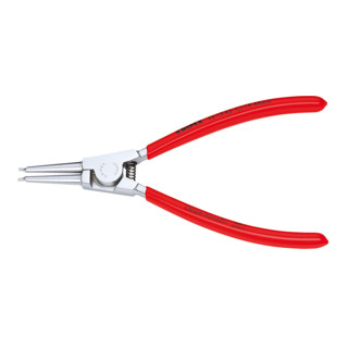 Knipex Sicherungsringzange verchromt mit Kunststoff überzogen 140mm Wellendurchmesser 40-100mm