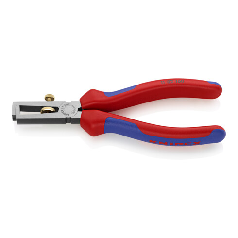 KNIPEX Spelafili universale 11 02 160 con molla di apertura, bonderizzata nera, 160mm