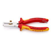 KNIPEX Spelafili universale 11 06 160 T con molla di apertura, cromata VDE, 160mm-1