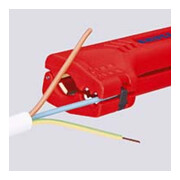 KNIPEX Spelafili universale 16 90 130 SB per cavi edili e industriali, 130mm-4