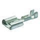 Knipex Steckverbinder unisoliert 6,3x0,8 mm² für Kabel 1,0-2,5 mm² AWG 17-14-1