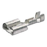 KNIPEX-stekker ongeïsoleerd 6,3x0,8 mm² voor kabel 0,5-1,5 mm² AWG 20-15-1