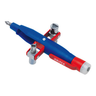 Knipex Stift-Schaltschrank-Schlüssel mit Spannungsfinder 155mm