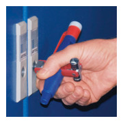 Knipex Stift-Schaltschrank-Schlüssel mit Spannungsfinder 155mm-2