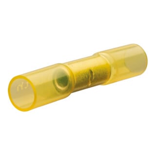 KNIPEX stootverbinder met Krimpprofiel kabel 4.0-6.0 mm² AWG 11-10 geel