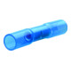 Knipex Stoßverbinder mit Schrumpfschlauchisolation Kabel 1,5-2,5 mm² AWG 15-13 blau-1