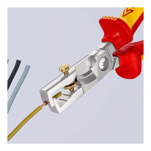 KNIPEX StriX®, Pince à dénuder à coupe-câbles Knipex