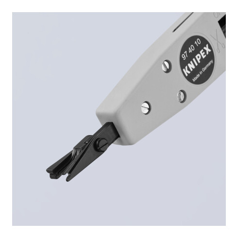 KNIPEX Strumento di cablaggio per LSA-Plus e affini 97 40 10, 175mm