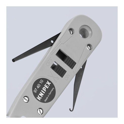 KNIPEX Strumento di cablaggio per LSA-Plus e affini 97 40 10, 175mm