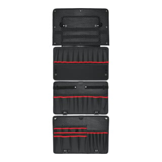 KNIPEX Tablettes d'outils de rechange 00 21 99 V43 pour 00 21 37 (3x)