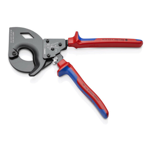 KNIPEX Tagliacavi 95 32 315 A per cavi armati in acciaio SWA, laccato nero, 315mm