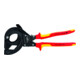 KNIPEX Tagliacavi 95 36 315 A per cavi armati in acciaio SWA, verniciato nero VDE, 315mm-3