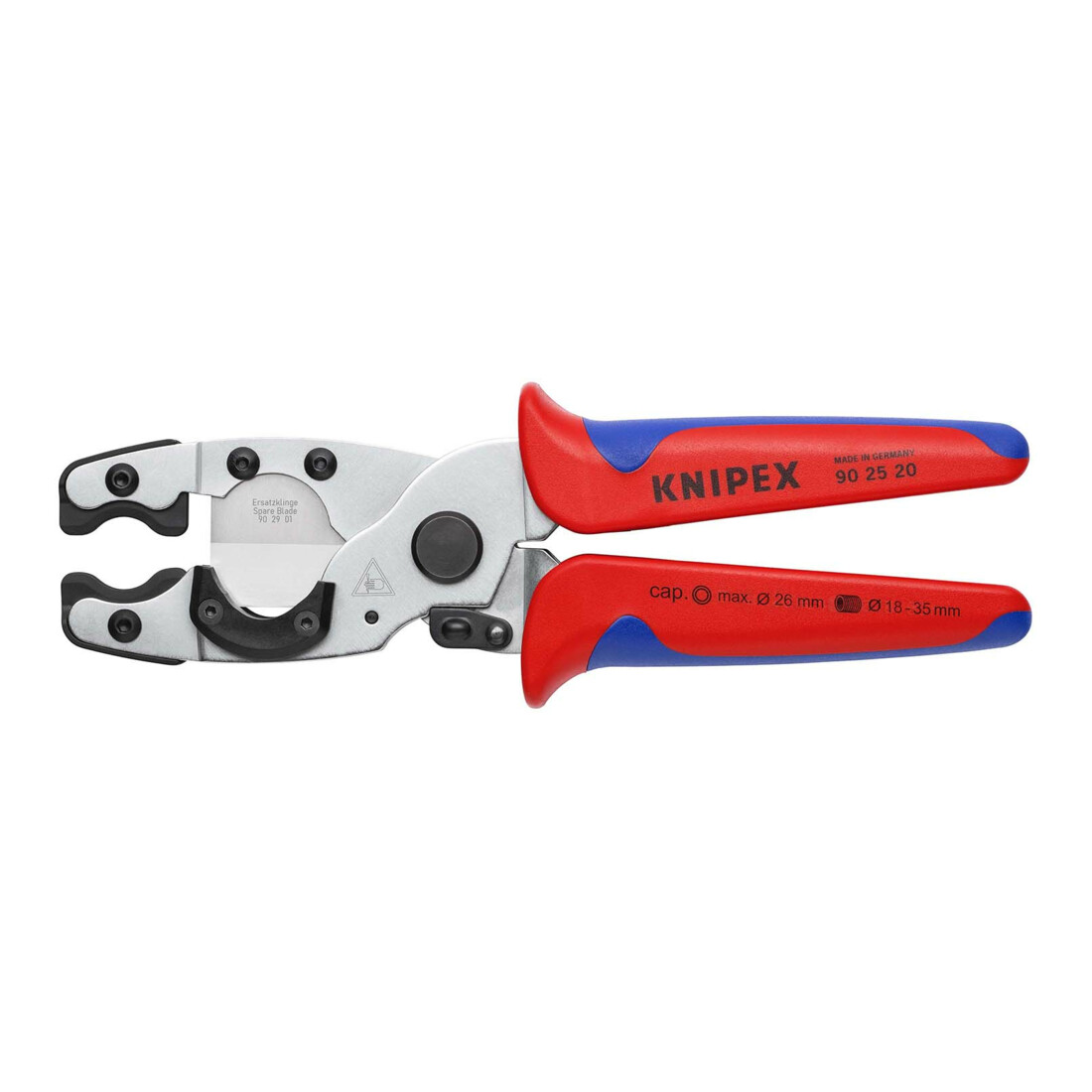 KNIPEX Tagliatubo 90 25 20 per tubi compositi e di protezione, zincato, 210mm