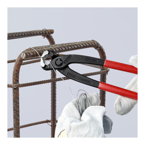 KNIPEX Tenaglia con rivestimento in plastica