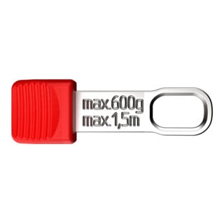 KNIPEX TetheredTool Clips rood 30 mm (10 stuks) 00 62 10 TR